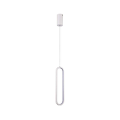 LED luster na sajli LED/13W/230V 4000K bela