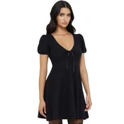 Ženska obleka KILLSTAR - Chaseleigh - Black - KSRA013730
