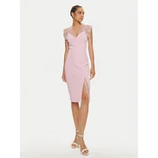 Imperial Cocktail obleka A9990001R Roza Slim Fit