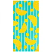 Brisača za na plažo iz mikrovlaken Pop citron 75 x 150 cm