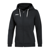 Jakna s kapuco Jako JAKO Base Kapuzenjacke Damen , Črna F08