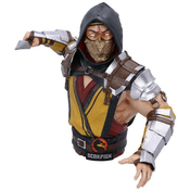 NEMESIS NOW MORTAL KOMBAT SCORPION BUST kipec 29,5CM