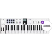 Arturia KeyLab Essential 49 mk3 SET MIDI keyboard White
