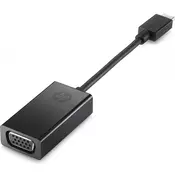 HP USB 2.0 Type C VGA/D-Sub konverter crno 15cm P7Z54AA