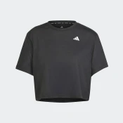 ADIDAS PERFORMANCE Funkcionalna majica črna/bela