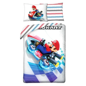 HALANTEX Vključeno posteljnino Super Mario kart Bombaž, 140/200, 70/90 cm