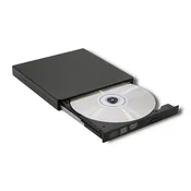Qoltec zunanji pogon, zapisovalnik CD-jev in DVD-predvajalnik | USB 2.0 | črne barve