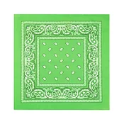 Party rutka bandana bombažna zelena 54x54 cm