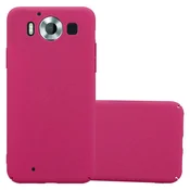 Cadorabo Cadorabo Case, združljiv z Nokia v Frosty Pink - Hard Case zaščitni pokrov v zmrznjenem videzu proti praskam in udarcem, (20566582)