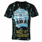 Metal majica moška Ozzy Osbourne - Mad Lightning - DIAMOND - B21DMTF204 BLK