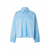 UNITED COLORS OF BENETTON Bluza svetlo modra