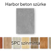 Leziter Harbor betonsko sivo Vinil SPC talne obloge vzorec/vzorec