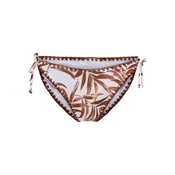 ONLY Bikini hlačke Tricia rjava/kapučino/bela