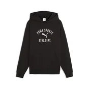 PUMA Varsity Fleece Hoodie Men, Clothing, Black, L