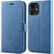 OCASE preklopna torbica za iPhone 12/12 Pro - svetlo modra