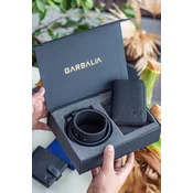 Garbalia Muški kaiš i novčanik Chain, Crni