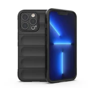 HURTEL Magic Shield Case etui za iPhone 13 Pro fleksibilen oklepni ovitek črn