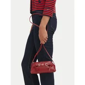 Ročna torba Tommy Hilfiger Th Buckle AW0AW19511 Rdeča
