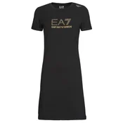 EA7 Emporio Armani Vsakodnevna obleka 7W000478 AF12500 UC001 Črna Regular Fit