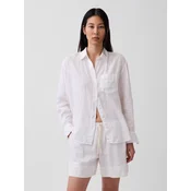 Lanena oversized srajca GAP