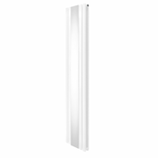 MONSTER Ovalni radiator z ogledalom - 1800 mm x 380 mm - bel, (21569756)