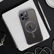 Ovitek za iPhone 17 Pro/18 Pro Electro Mag Cover združljiv z MagSafe, črn