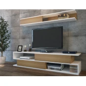 Hanah home TV Komoda Sims Hrast-Bela