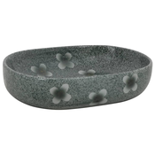 MAISON CHIC Umivalnik - Kopalna umivalnik - Lavabo Nadpultni moder ovalen 59x40x14 cm keramika, (21684590)