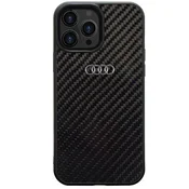 shumee Ovitek iz karbonskih vlaken Audi za iPhone 14 Pro, črne barve