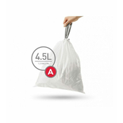 Simplehuman Vreće za smeće, 4,5 L, tip A, na zatezanje, 3 x 30 komada (90 vrećica)