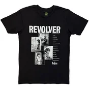 The Beatles Revolver Track List Black L Majica