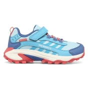 Otroška obutev za uporabo na prostem Merrell Moab Speed 2 Low A/C Wtrpf Turq/Coral EUR 30