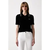 Karl Lagerfeld pletena polo majica ženska volnena