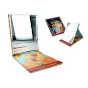 Carmani ŽEPNO OGLEDALO V ETUIJU VAN GOGH SONČNICE DARILNI