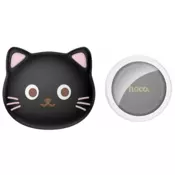 HOCO SmartTag E91D Cat pametni sledilnik za živali za naprave Apple - črn