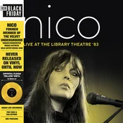 Nico - Live At The Library Theatre 83 (Yellow Translucent Coloured) (LP)