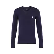 Guess Majica z dolgimi rokavi M2YI08 J1314 Mornarsko modra Slim Fit