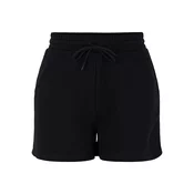 Pieces Ženske kratke hlače PCCHILLI Regular Fit 17118868 Black (Velikost XXL)