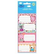 Luna: Peppa Pig nalepke za zvezke, paket 20 kosov