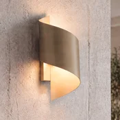 EMIBIG LIGHTING Stenska svetilka SPINER, bež, višina 30 cm, kovina, G9 - Dnevna soba/jedilnica - Sodobni