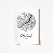 Wallity Poster Canada-2072, 21x29,7 cm