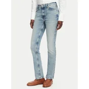 Tommy Hilfiger Jeans hlače New Doreen WW0WW49968 Modra Slim Fit