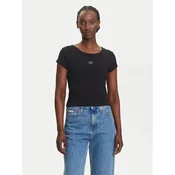 Calvin Klein Jeans Majica LV047C200G Črna Slim Fit