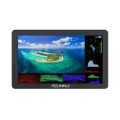 shumee FeelWorld T6 - 6-palčni HDR 4K HDMI monitor z aluminijastim ohišjem