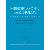 MENDELSSOHN:THE FIRST WALPUGIS NIGHT/DIE ERSTE WALPURGISNACHT OP.60 VOCAL SCORE
