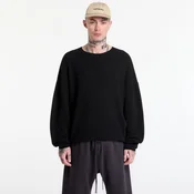 Mikina Fear of God Essentials Signature Waffle 90S Crewneck Vintage Black M