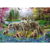 Trefl - Puzzle Wolfs family - 1 000 kosov