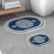 Lessentiel Maison Set 2 prostirke za kupatilo Plavi