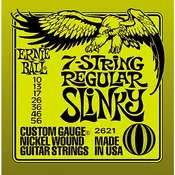 Ernie Ball 7 String Regular Slinky 2621 Žice za elektricnu gitaru