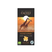Čokolada Cachet Dark 55% Hazelnuts and Orange 90g